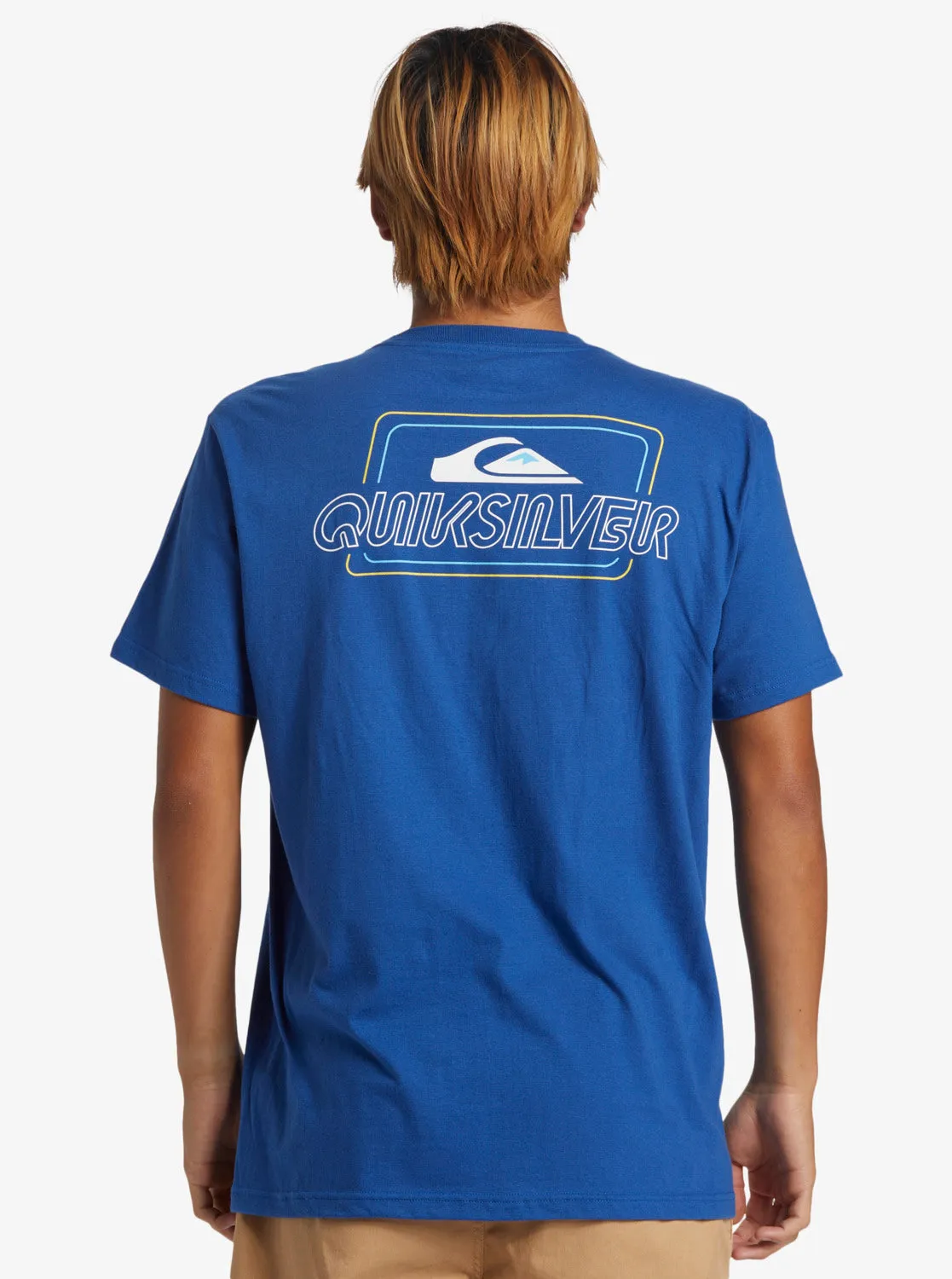 Line By Line T-Shirt - Monaco Blue sold by Quiksilver product image thumbnail 5