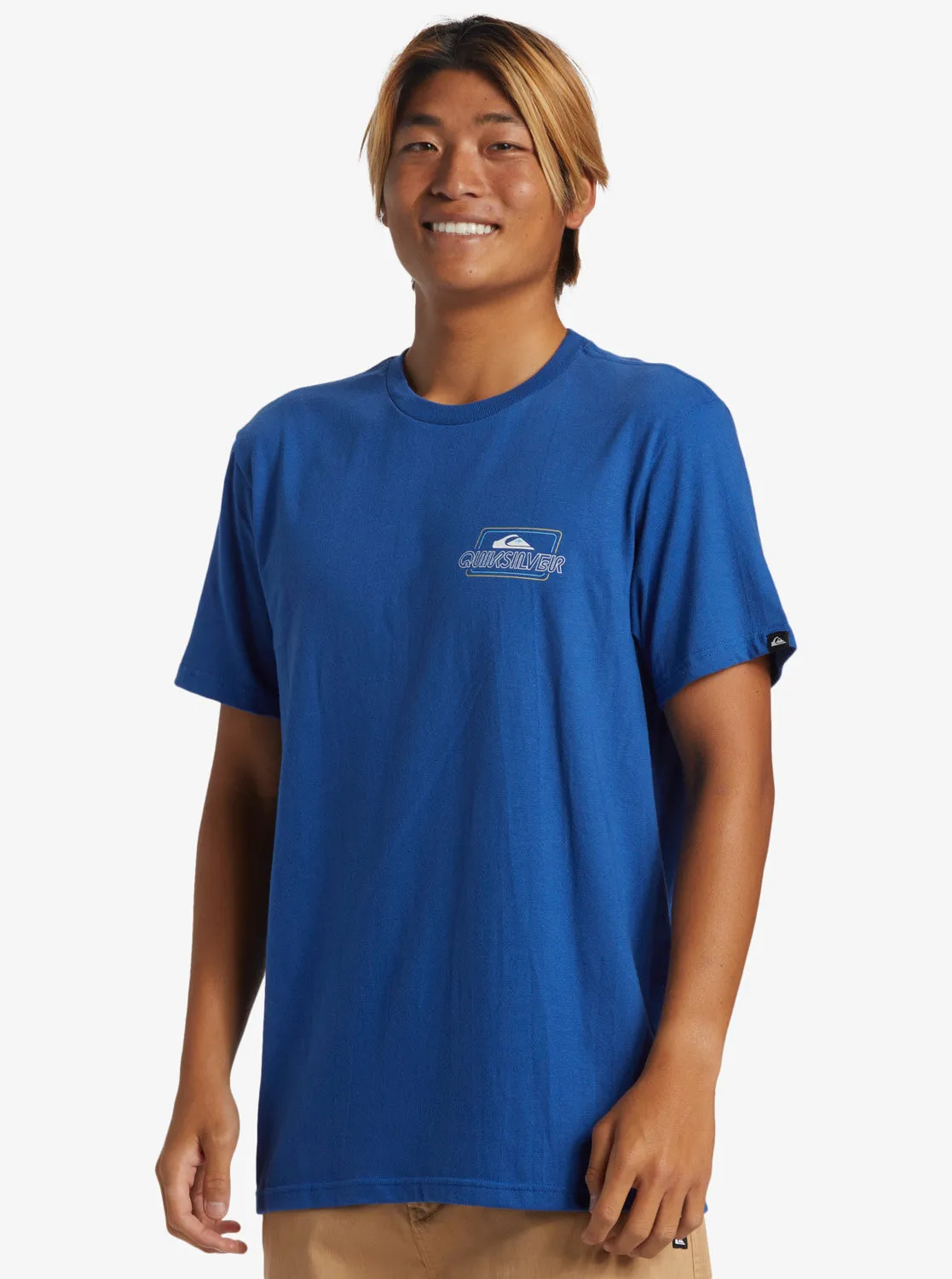 Line By Line T-Shirt - Monaco Blue sold by Quiksilver product image thumbnail 2