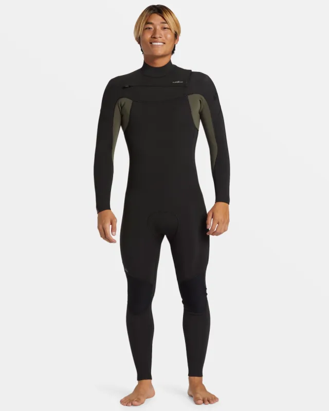3/2mm Everyday Sessions Chest Zip Wetsuit - Thyme sold by Quiksilver