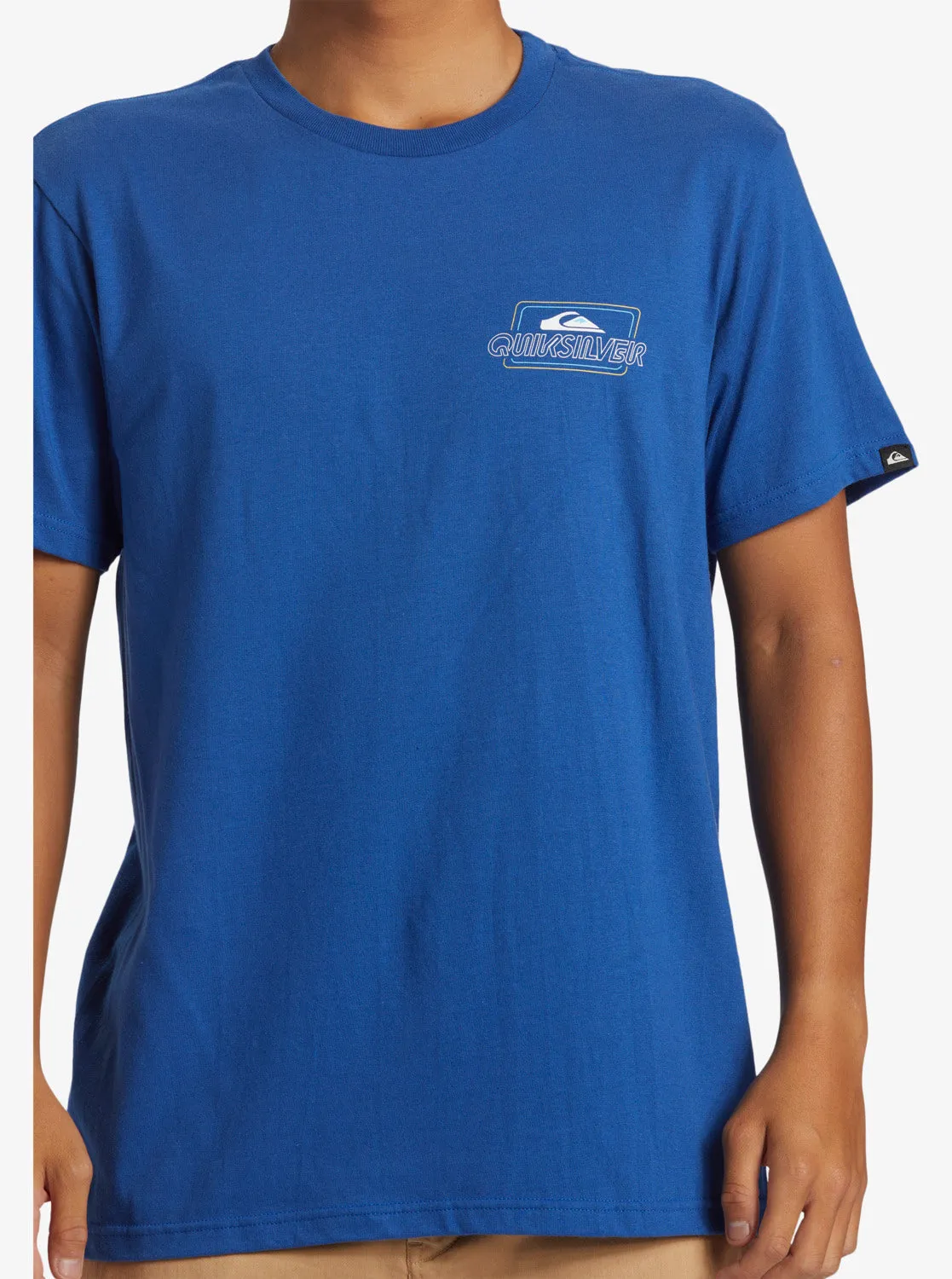 Line By Line T-Shirt - Monaco Blue sold by Quiksilver product image thumbnail 3