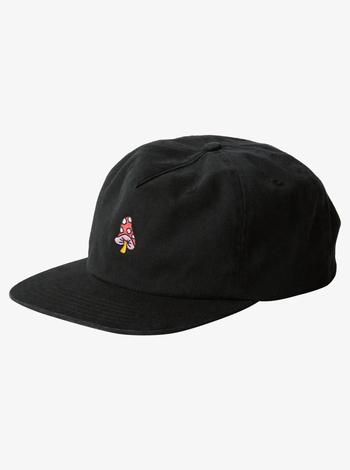 Doggin Cap Snapback Hat - Black sold by Quiksilver