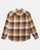 Motherfly Long Sleeve Flannel - Bone Brown Motherfly Flannel sold by Quiksilver