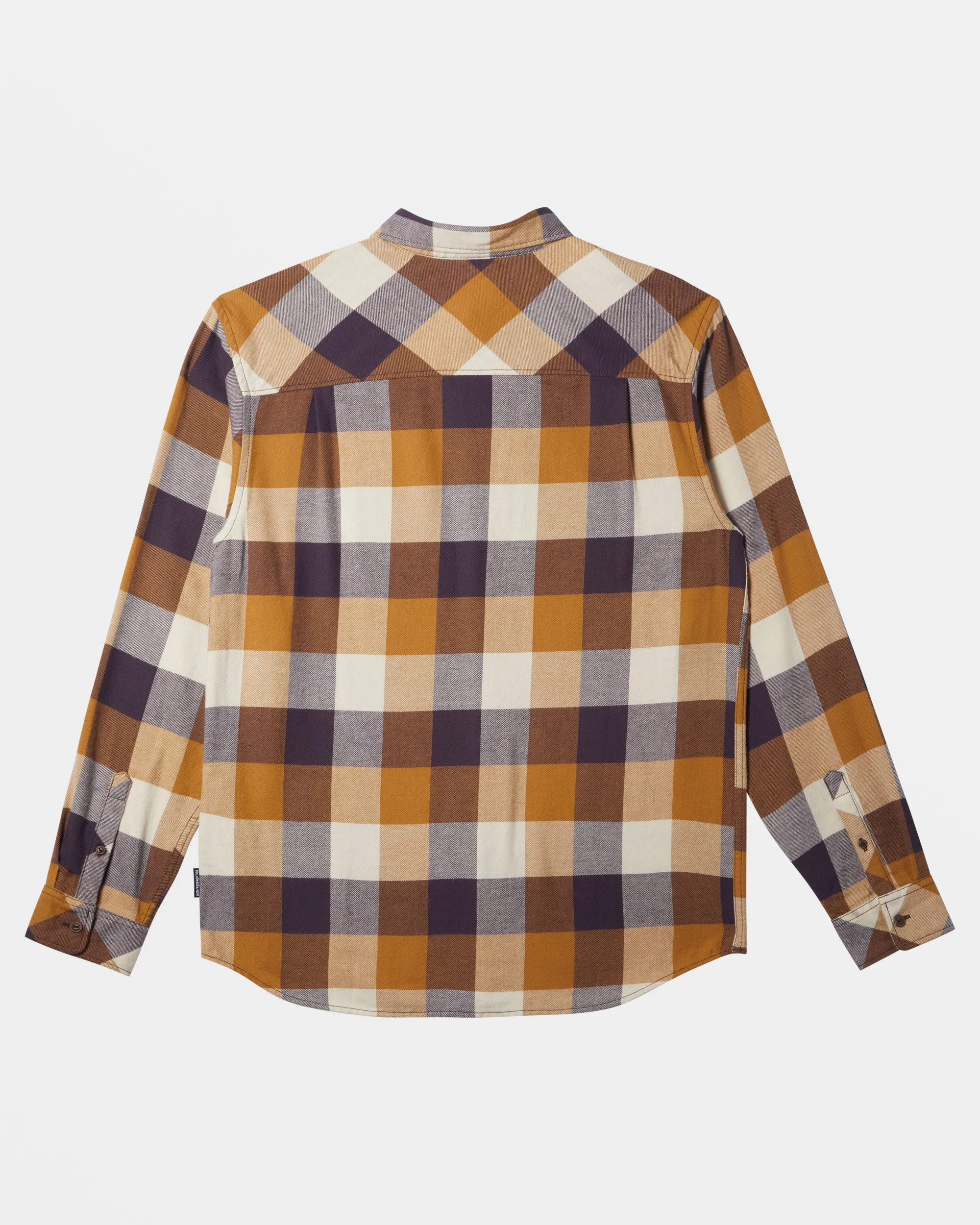 Motherfly Long Sleeve Flannel - Bone Brown Motherfly Flannel sold by Quiksilver product image thumbnail 2