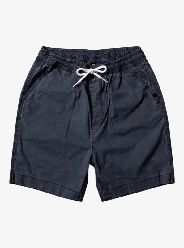 Boys 8-16 Taxer 15" Elastic Waist Shorts - Black made by Quiksilver