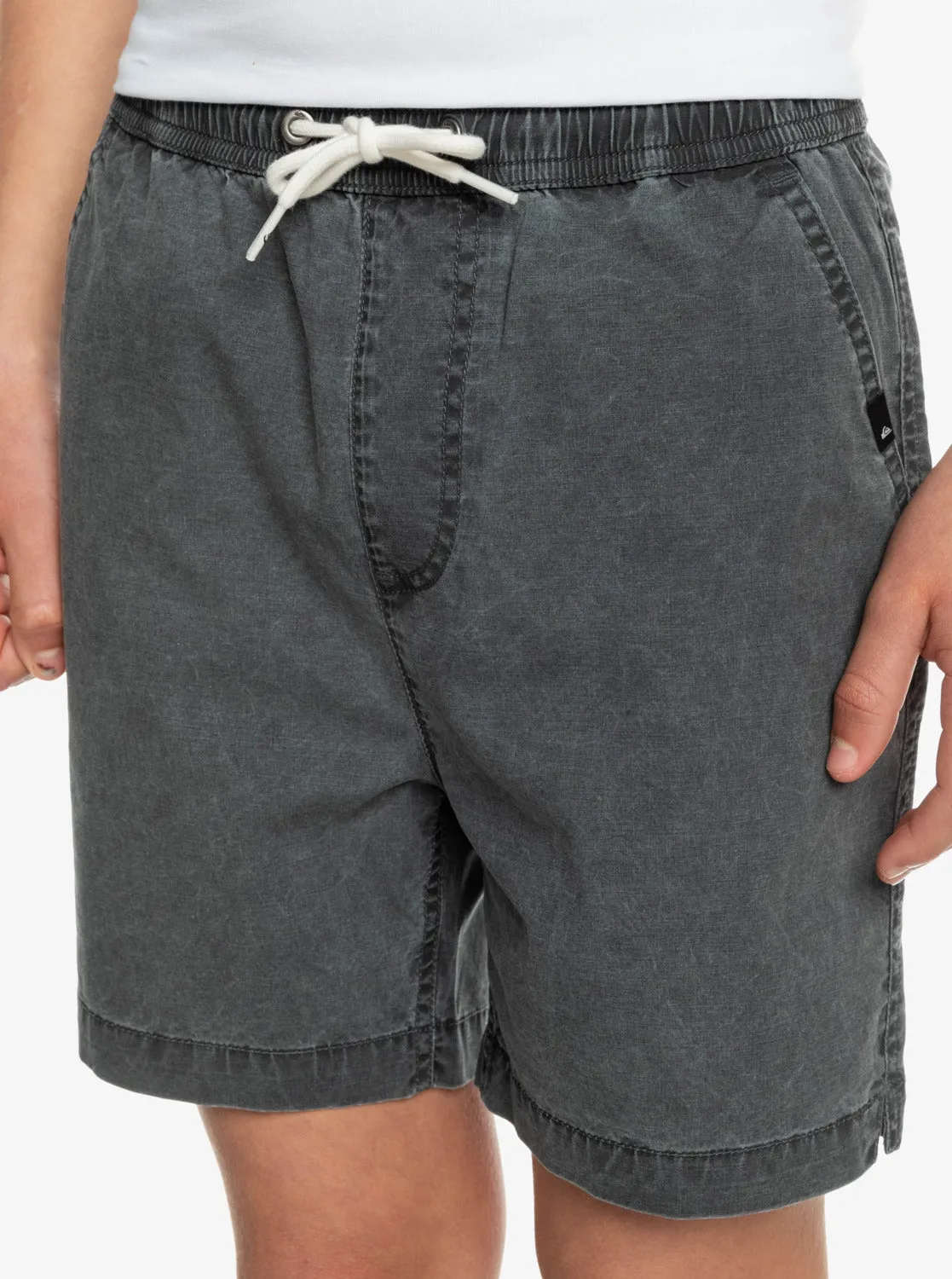 Boys 8-16 Taxer 15" Elastic Waist Shorts - Black sold by Quiksilver product image thumbnail 5