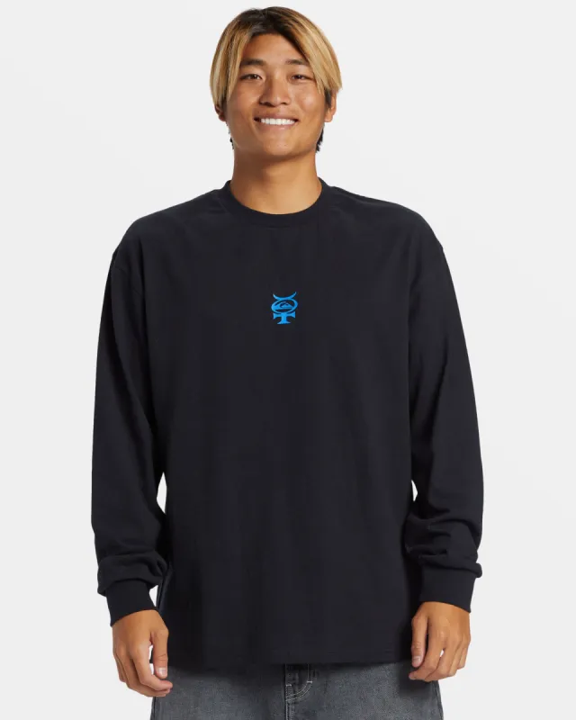 Eclipse Long Sleeve T-Shirt - Black sold by Quiksilver