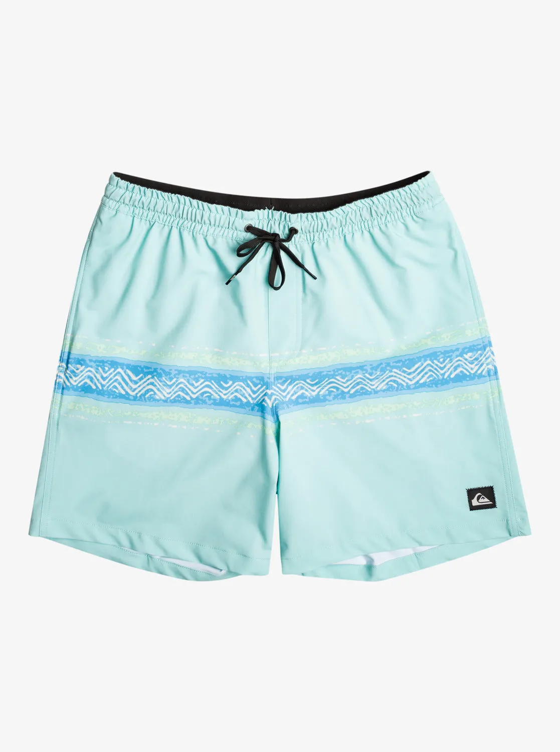 Surfsilk Mesa Stripe 17" Swim Trunks - Pastel Turquoise sold by Quiksilver