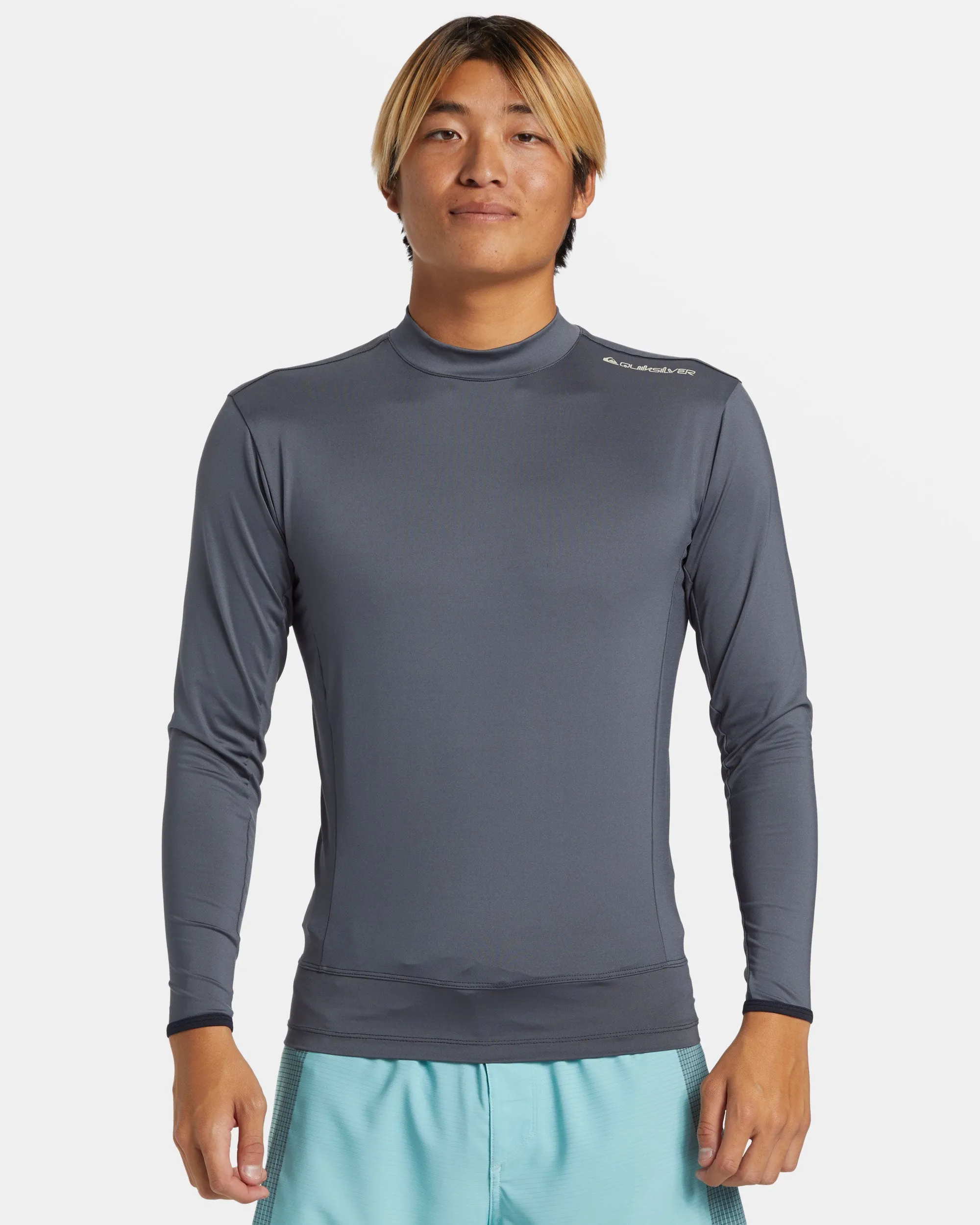 Highline UPF 50 Long Sleeve Rashguard - Iron Gate sold by Quiksilver