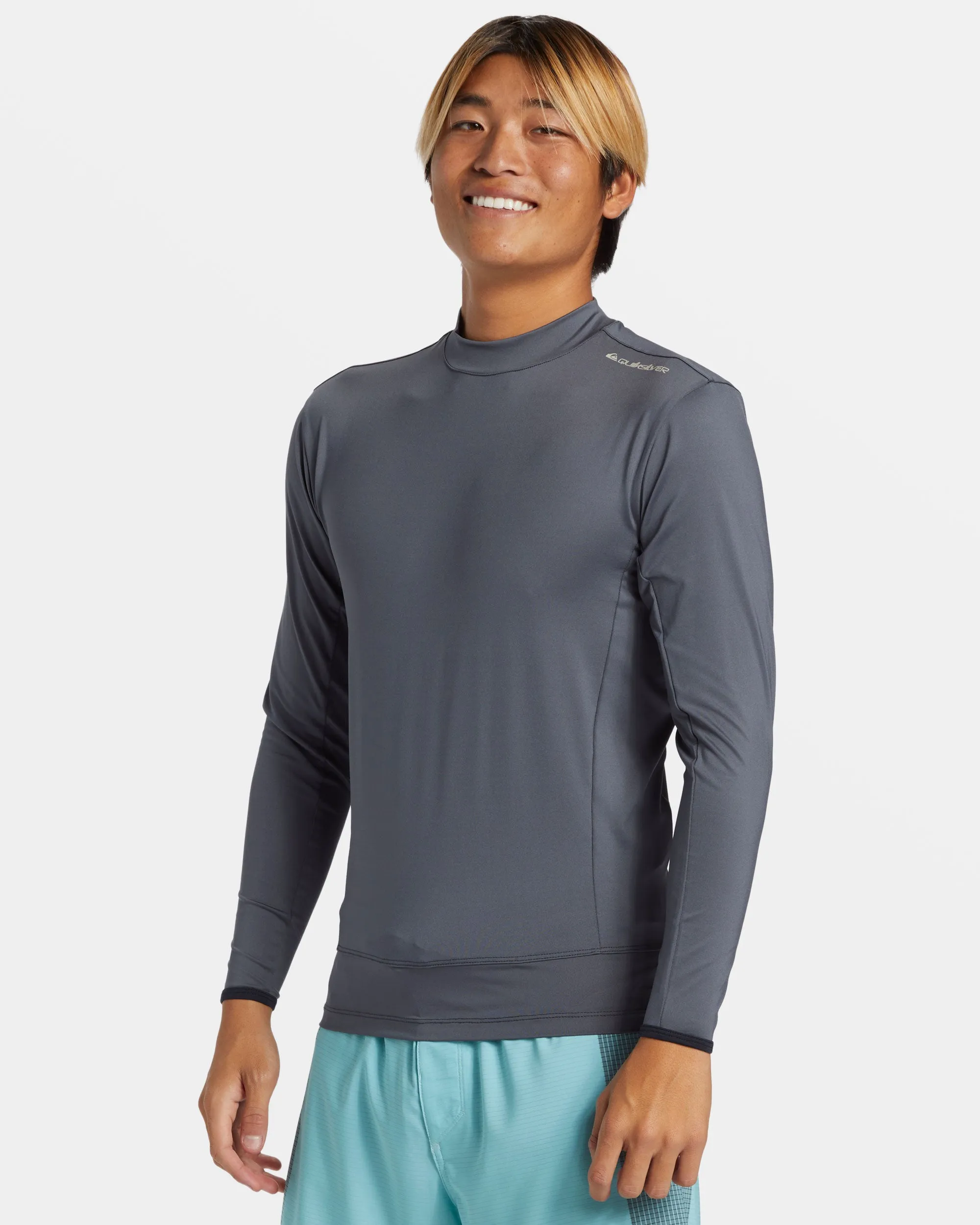 Highline UPF 50 Long Sleeve Rashguard - Iron Gate sold by Quiksilver product image thumbnail 4