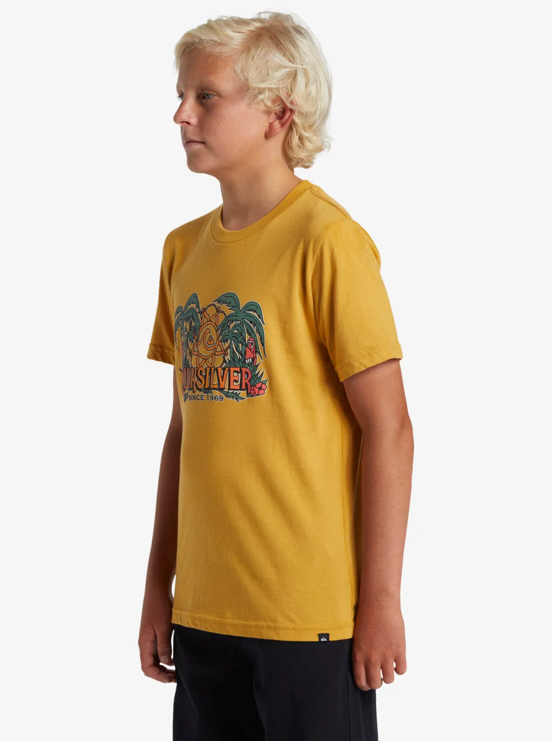 Boys 8-16 Dala Jungle T-Shirt - Mustard sold by Quiksilver product image thumbnail 2