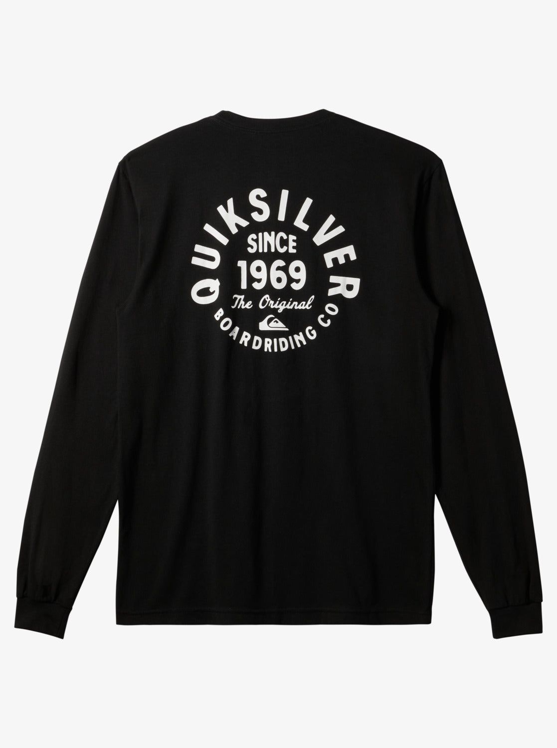 Circled Script Long Sleeve T-Shirt - Black sold by Quiksilver product image thumbnail 2