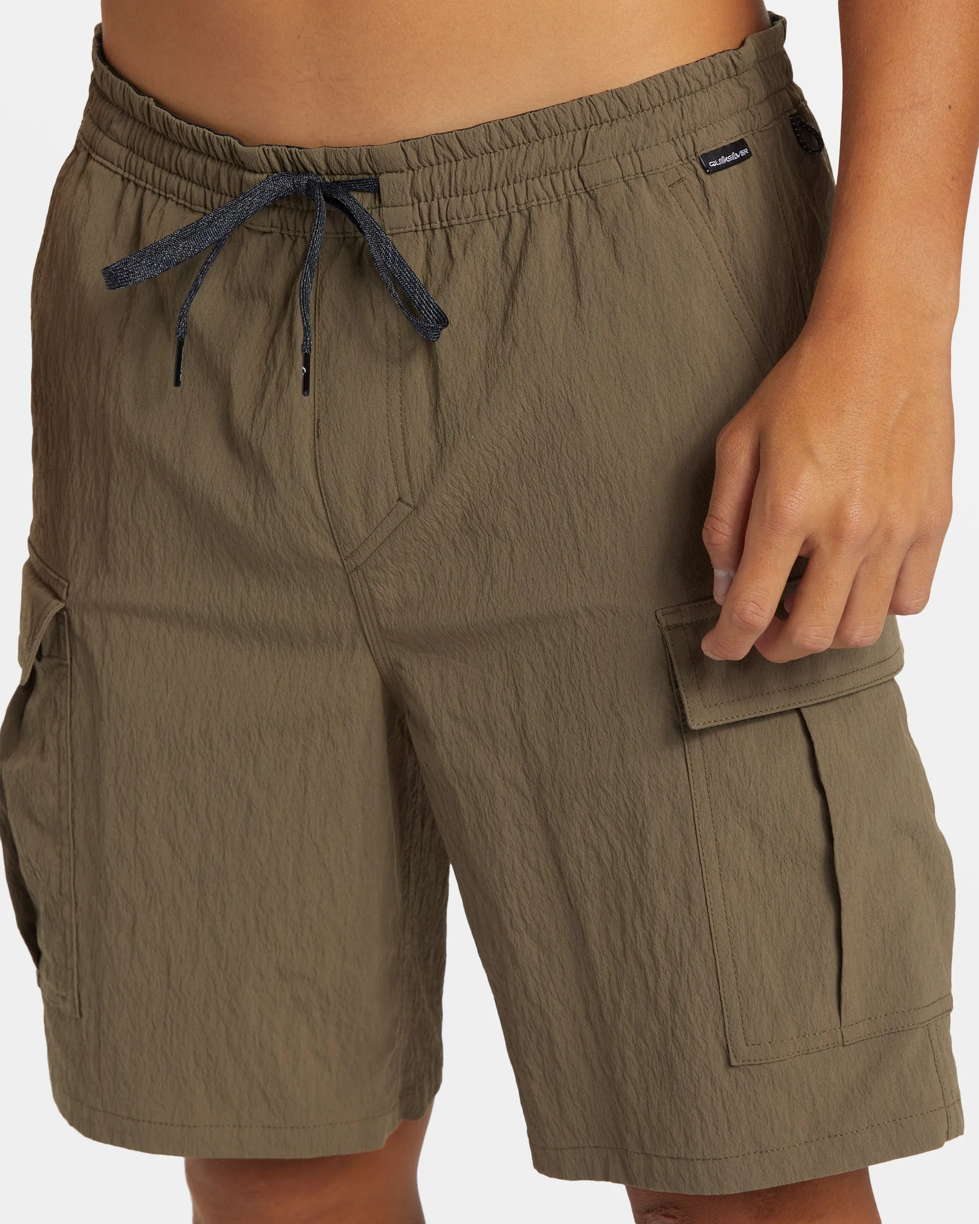 Taxer Cargo 19" Amphibian Hybrid Shorts - Canteen sold by Quiksilver product image thumbnail 5