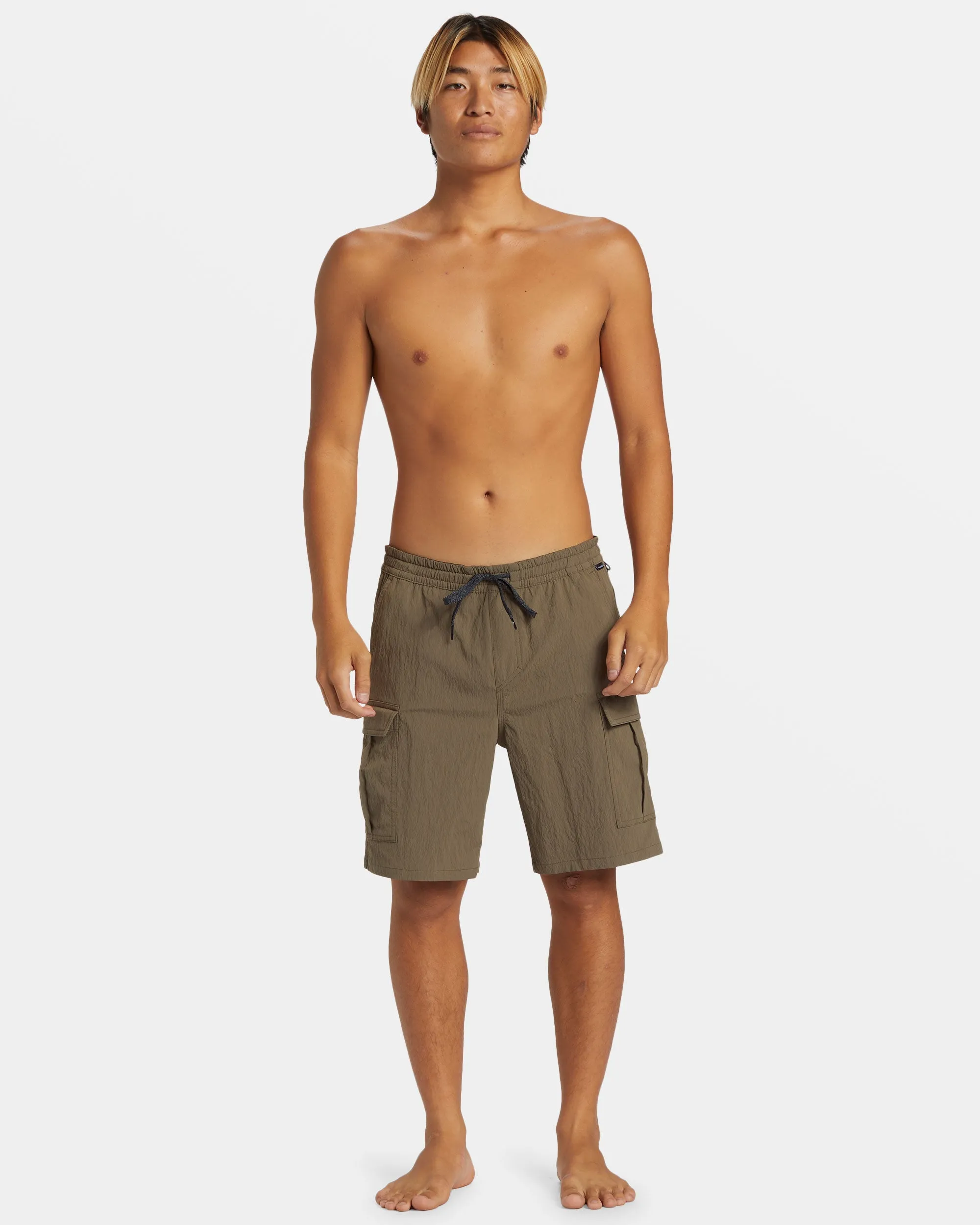 Taxer Cargo 19" Amphibian Hybrid Shorts - Canteen sold by Quiksilver product image thumbnail 3