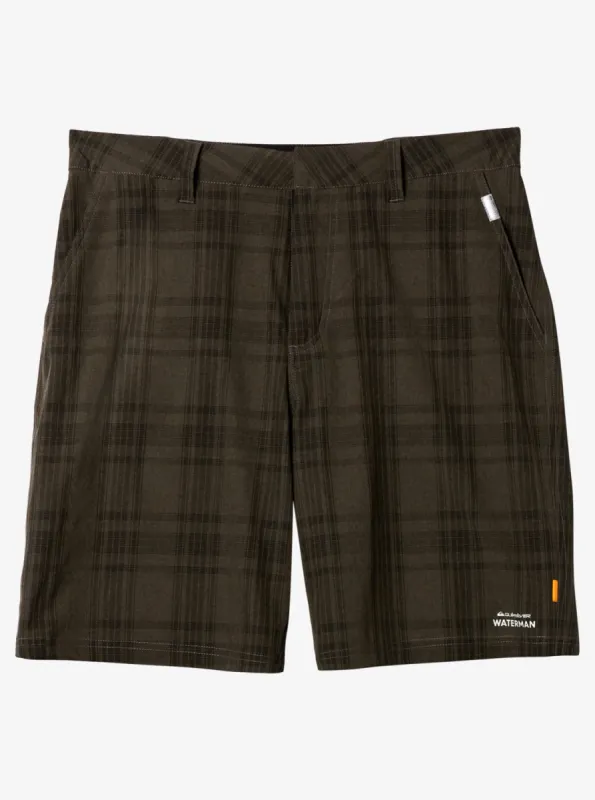 Waterman Bonzer Amphibian 19" Hybrid Shorts - Dark Grey Heather sold by Quiksilver
