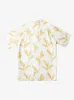 Waterman Ginger Stalks Short Sleeve Shirt - Oil Yellow Ginger Stalks sold by Quiksilver