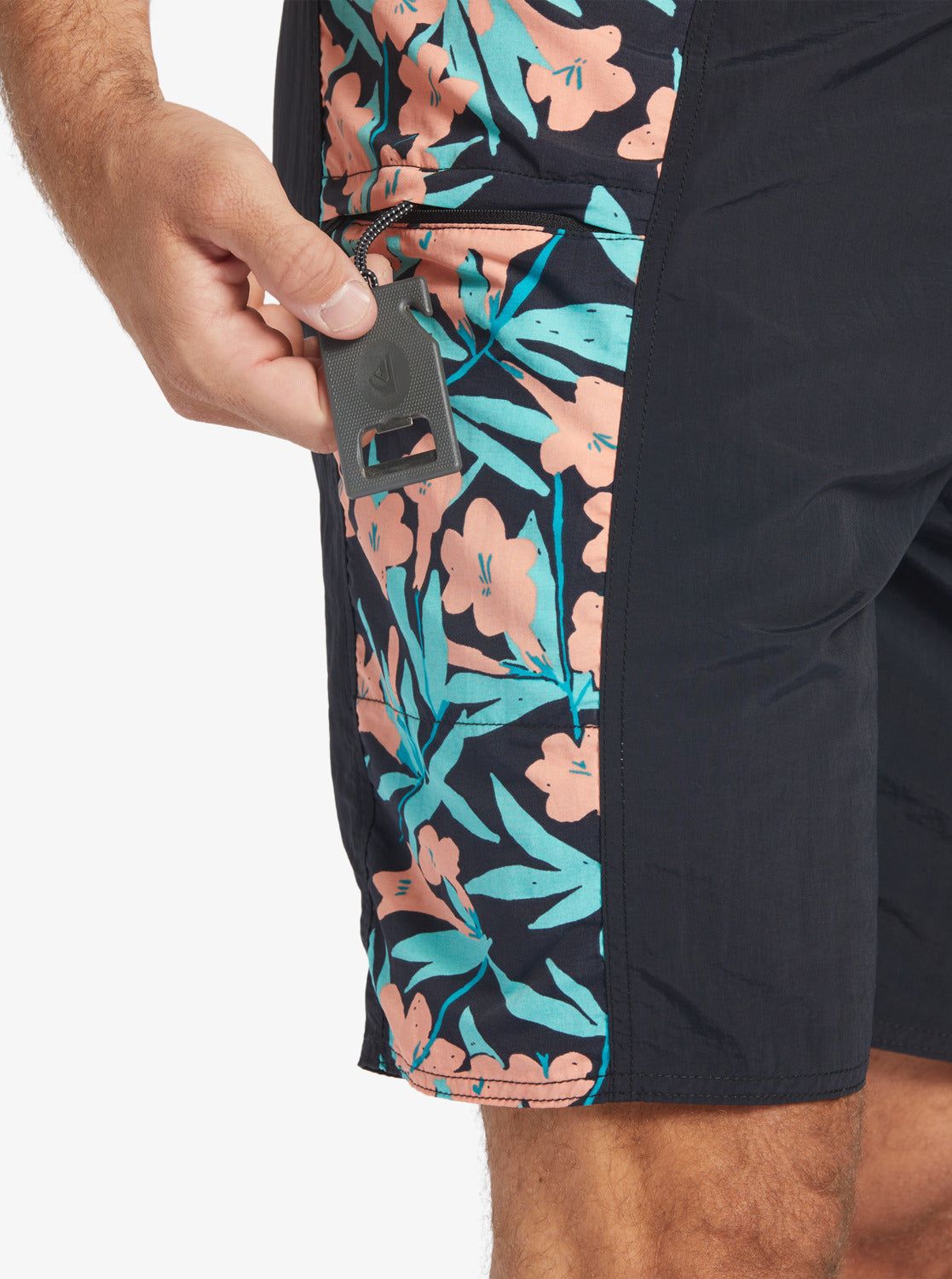 Waterman Cliffside Solid 19" Boardshorts - Black sold by Quiksilver product image thumbnail 5