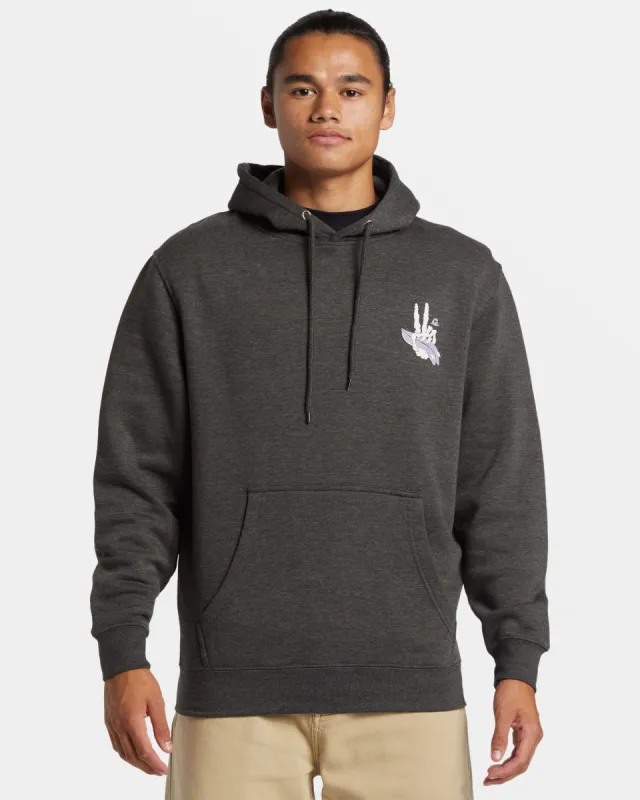 Rockin Hoodie - Charcoal Heather sold by Quiksilver