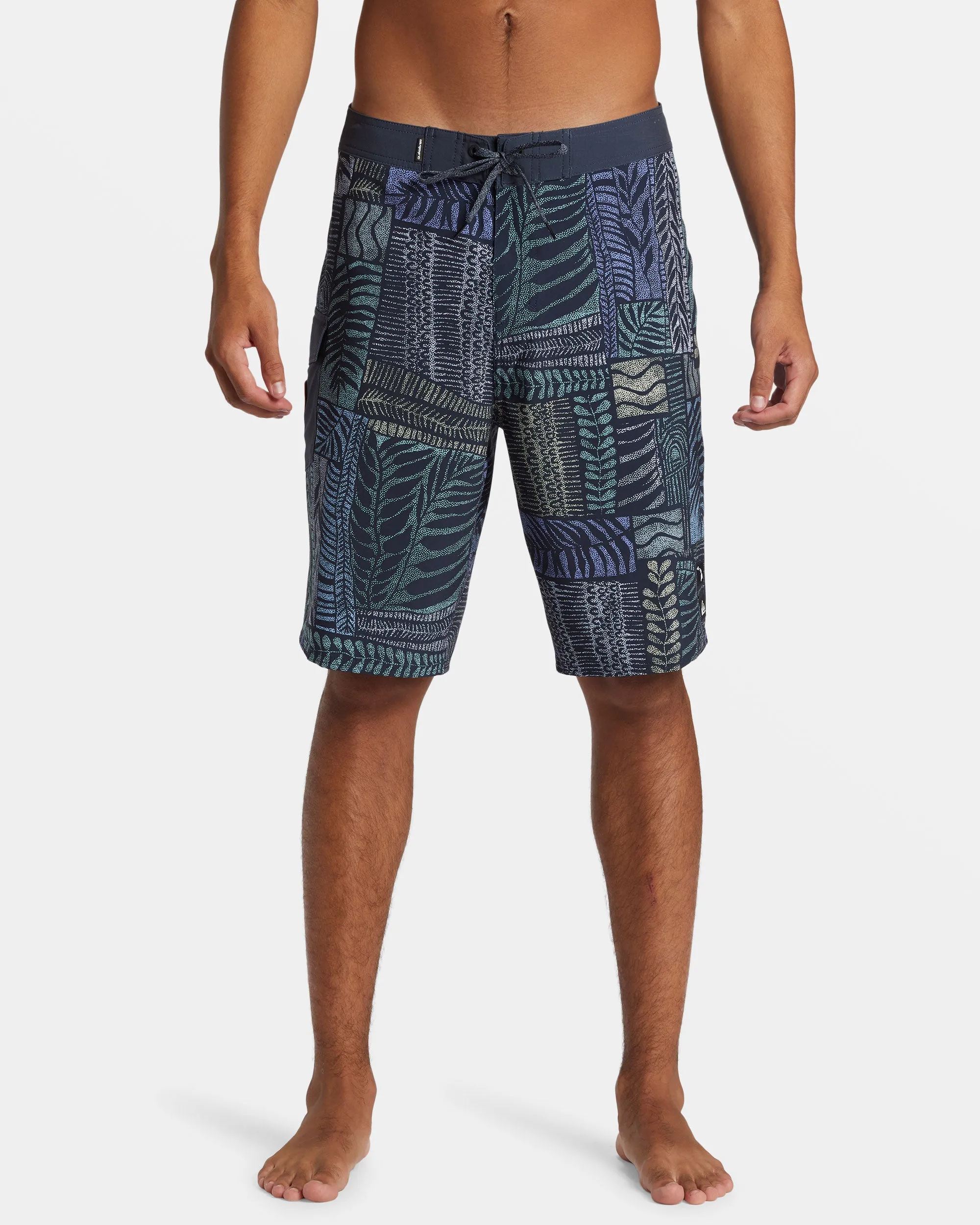 Surfsilk Hawaii Tropics 21" Boardshorts - Dark Navy sold by Quiksilver