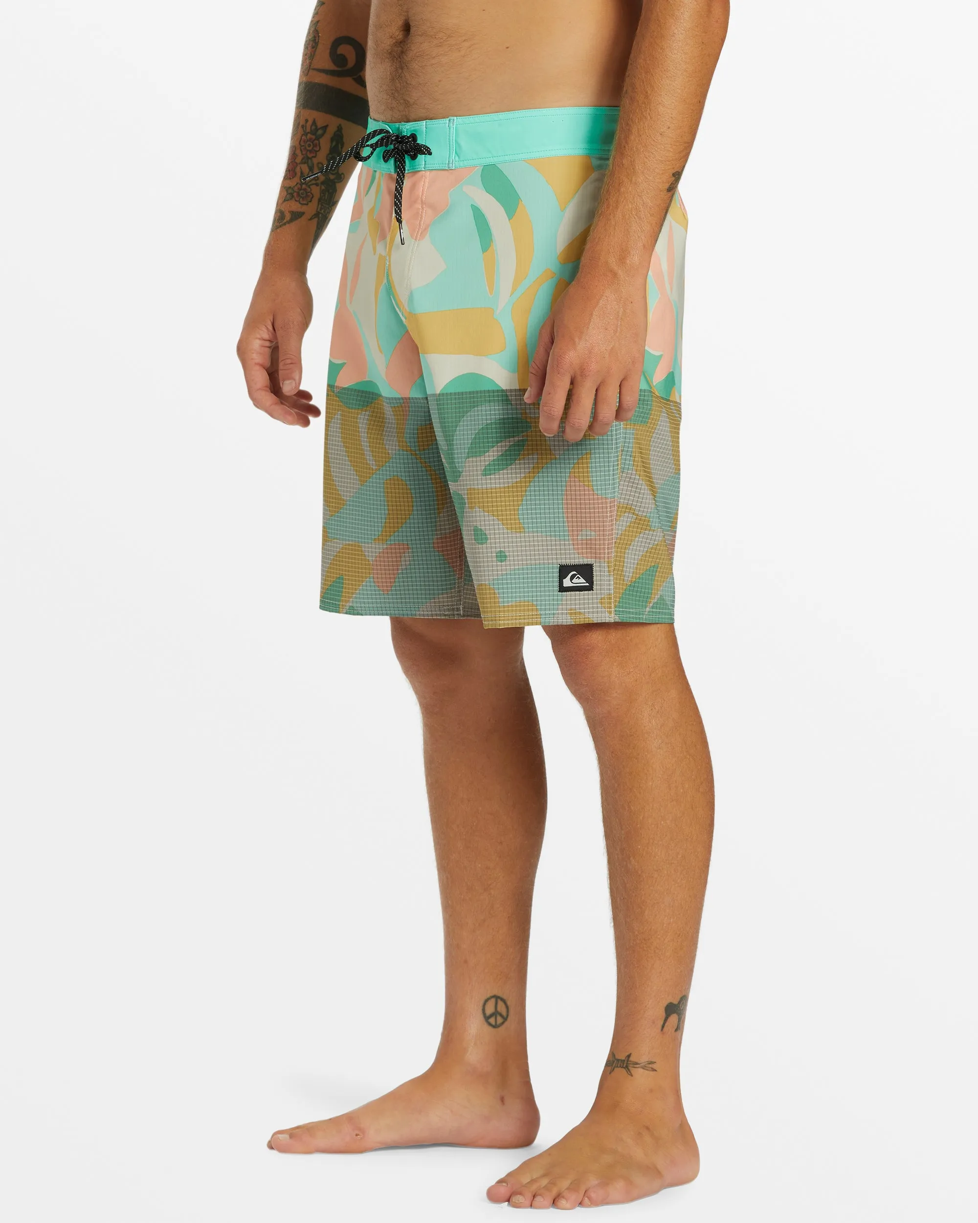 Highline Straight Leg 19" Boardshorts - Beveled Glass sold by Quiksilver product image thumbnail 4