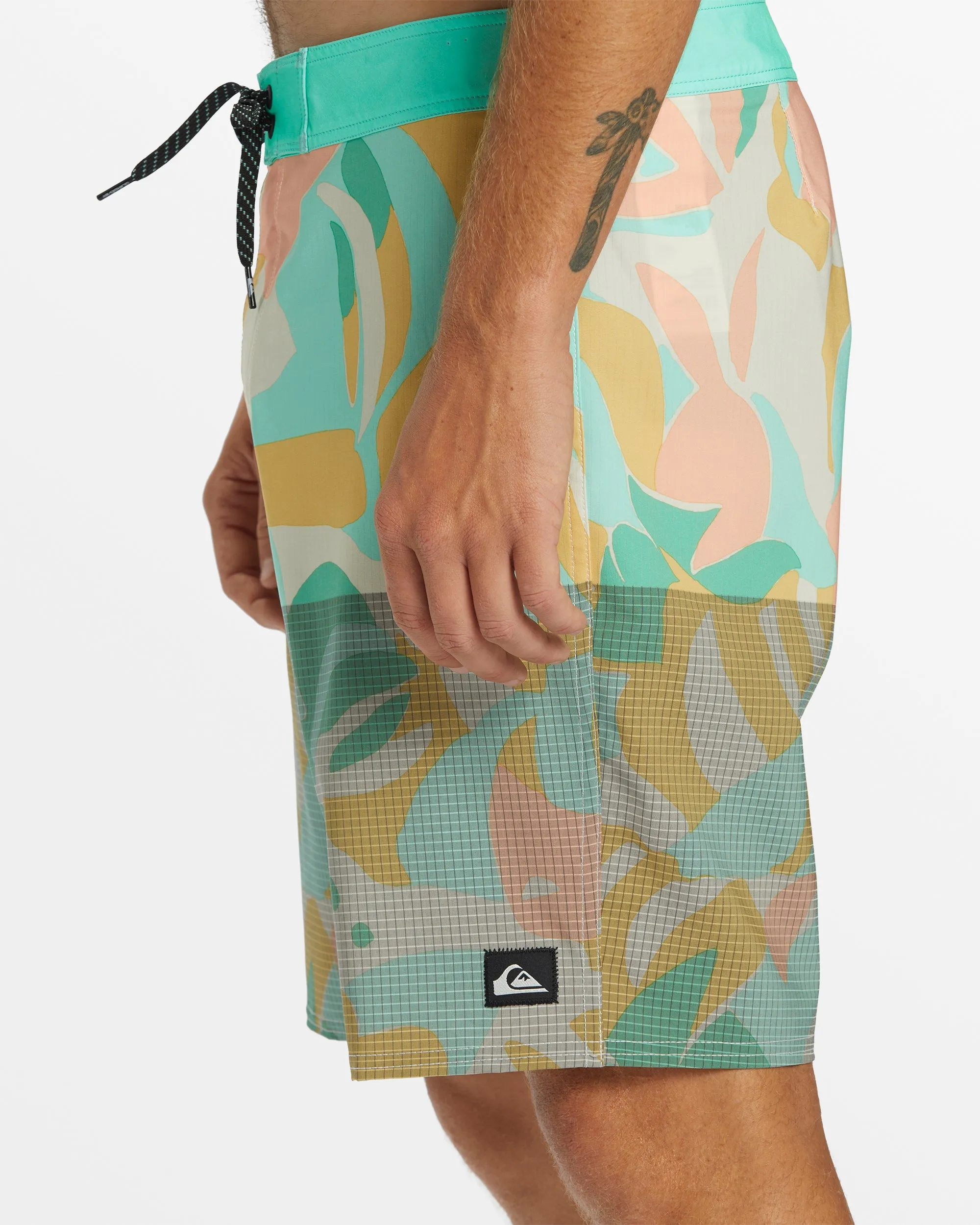 Highline Straight Leg 19" Boardshorts - Beveled Glass sold by Quiksilver product image thumbnail 5