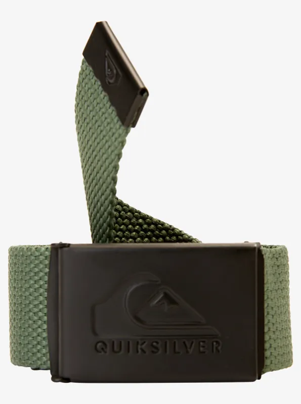 Principal Schwack Webbing Belt - Forest made by Quiksilver