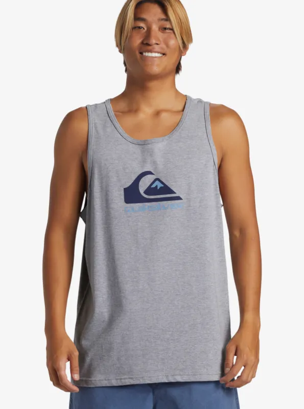 Comp Logo Tank - Athletic Heather sold by Quiksilver