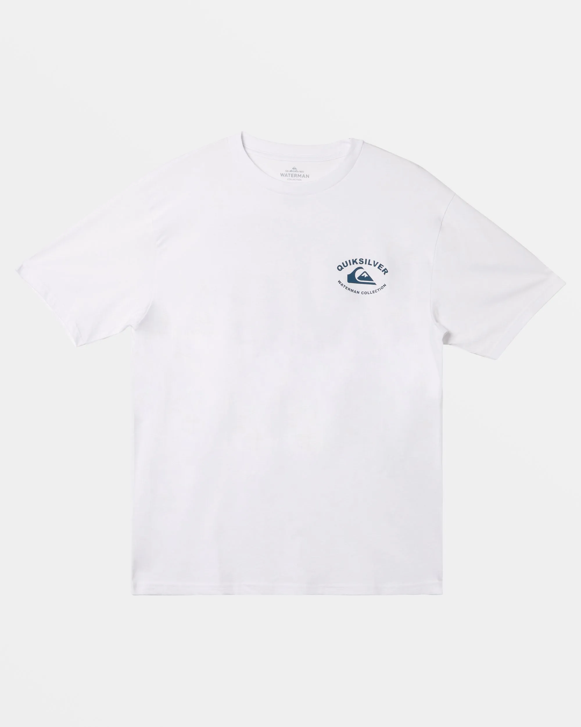 Waterman Blue Print T-Shirt - White sold by Quiksilver