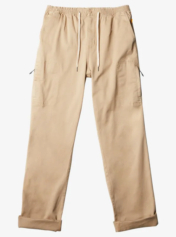 Waterman After Surf Elastic Waist Pants - Incense sold by Quiksilver
