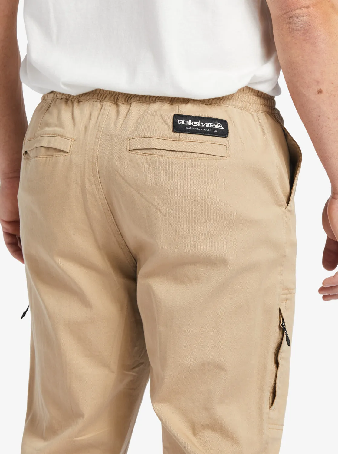 Waterman After Surf Elastic Waist Pants - Incense sold by Quiksilver product image thumbnail 5