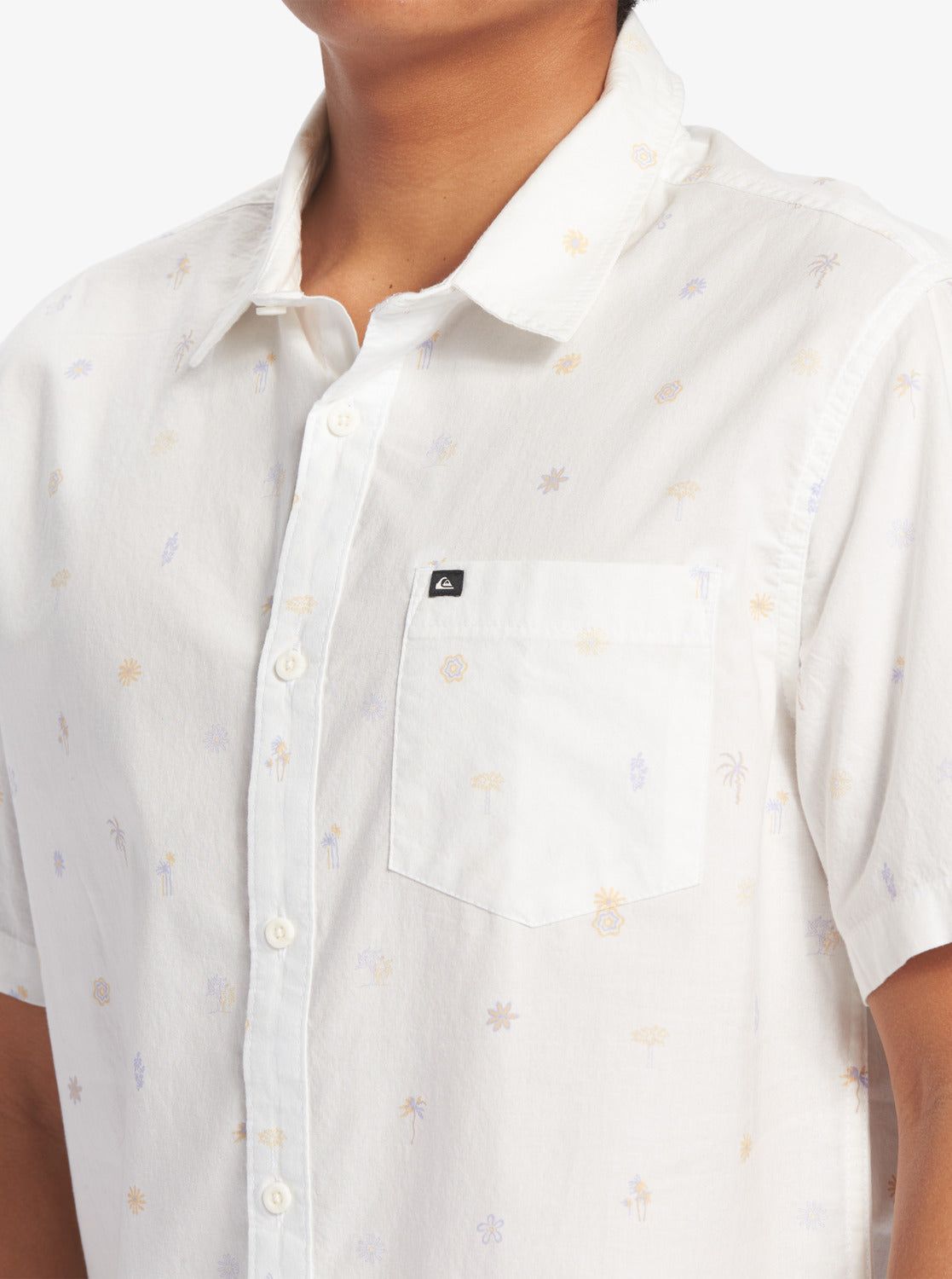 Heat Wave Short Sleeve Woven Shirt - Midnight Navy Heat Waves sold by Quiksilver product image thumbnail 5