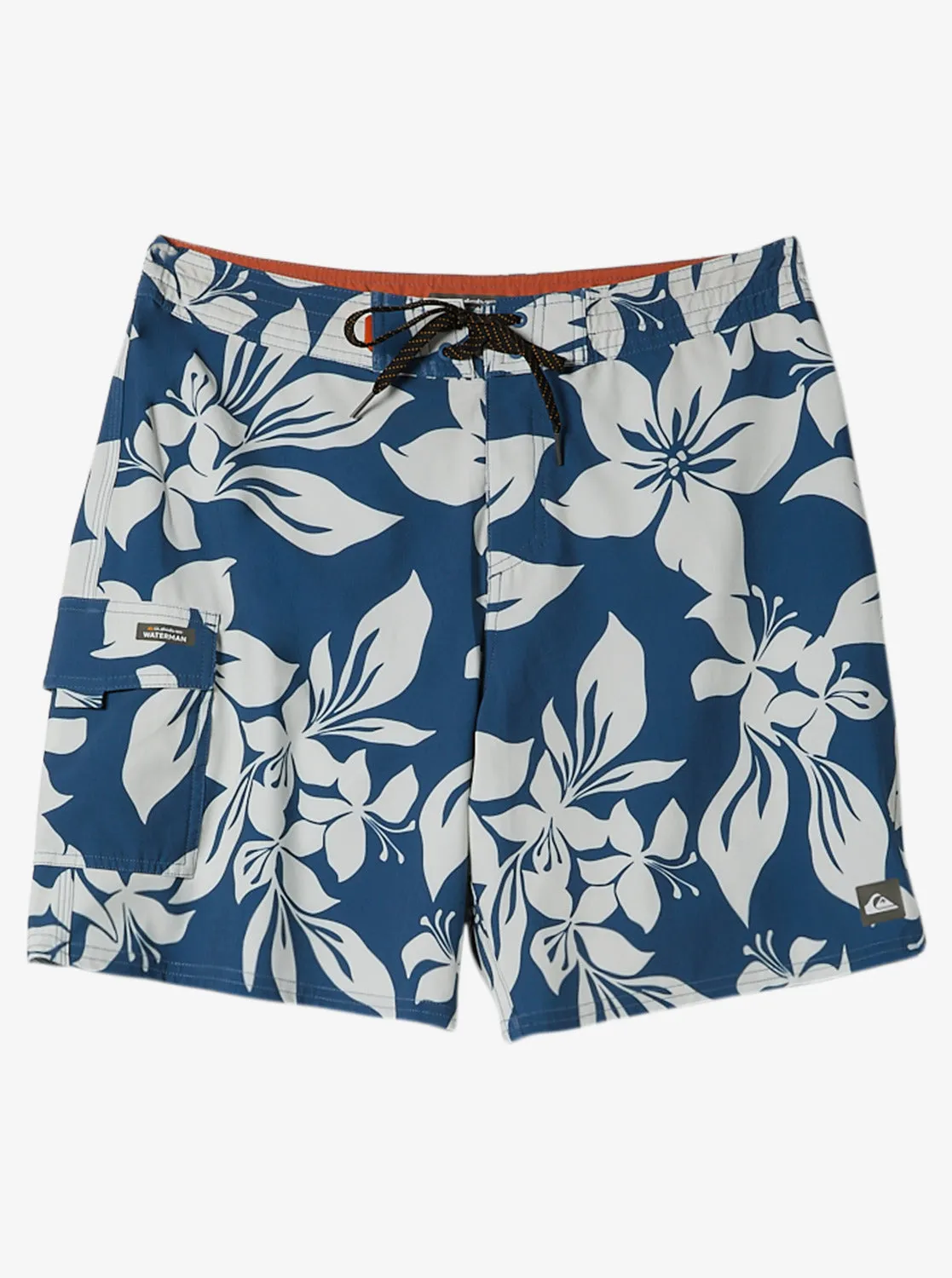 Waterman Big Island 19" Boardshorts - Big Island Ensign Blue sold by Quiksilver