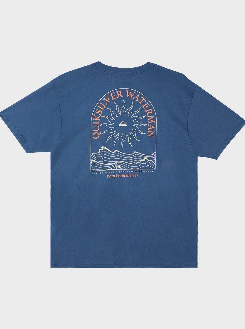 Waterman Summer Solstice T-Shirt - Ensign Blue sold by Quiksilver