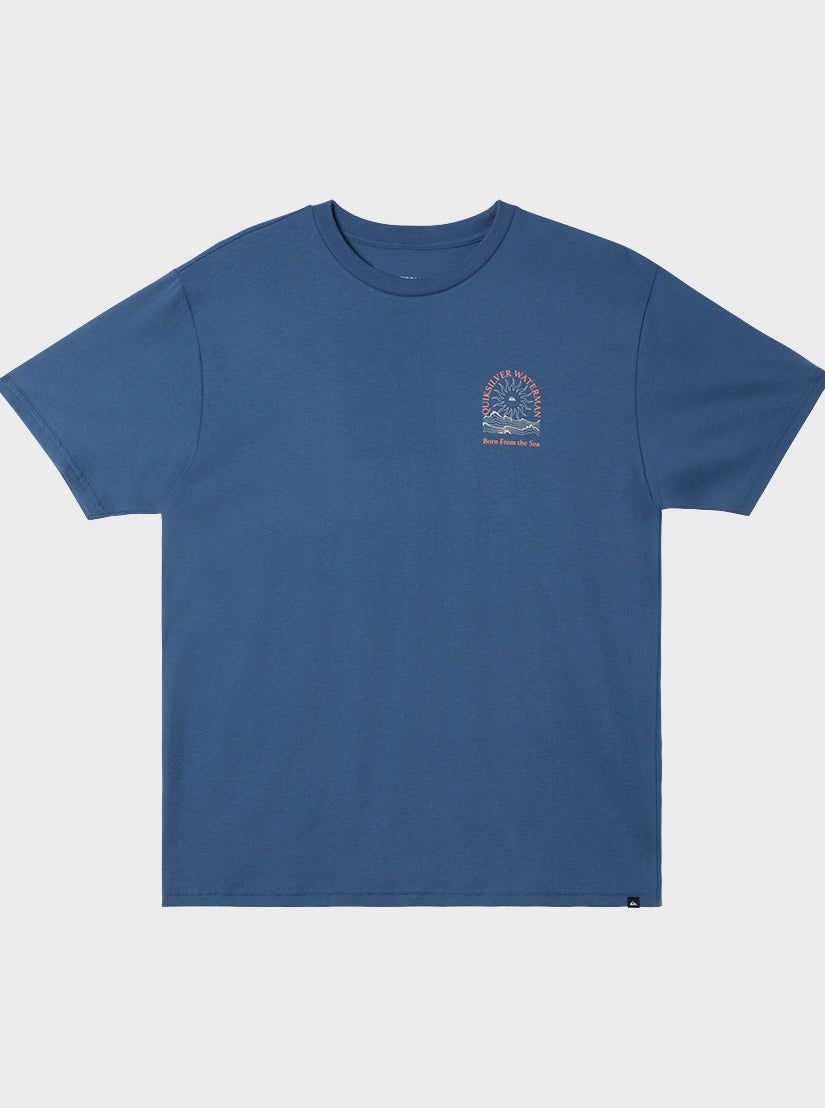 Waterman Summer Solstice T-Shirt - Ensign Blue sold by Quiksilver product image thumbnail 2