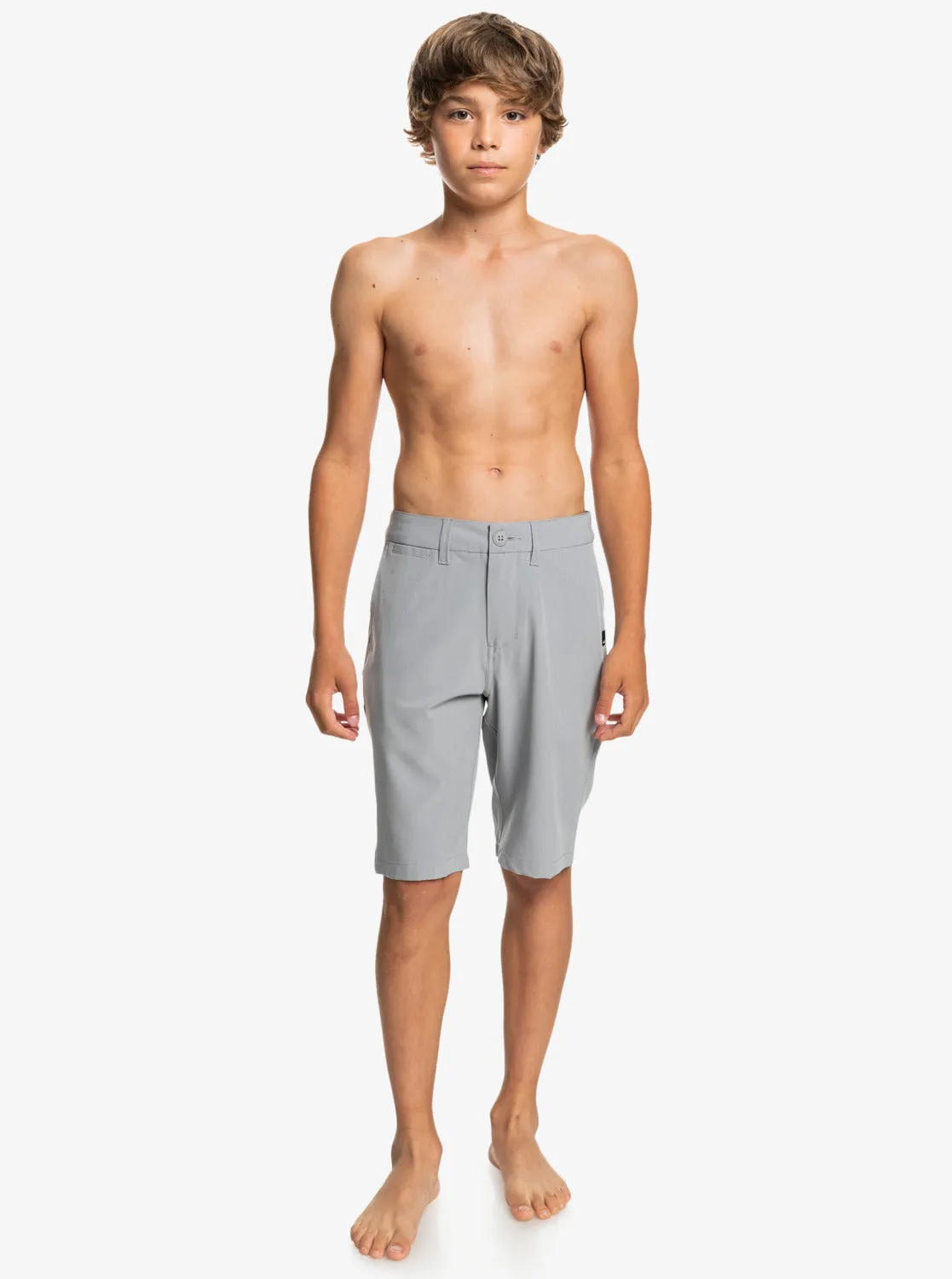 Boys 8-16 Ocean Union 19" Amphibian Boardshorts - Sleet sold by Quiksilver product image thumbnail 5
