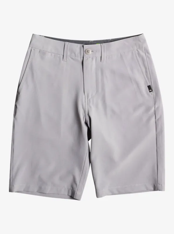 Boys 8-16 Ocean Union 19" Amphibian Boardshorts - Sleet sold by Quiksilver