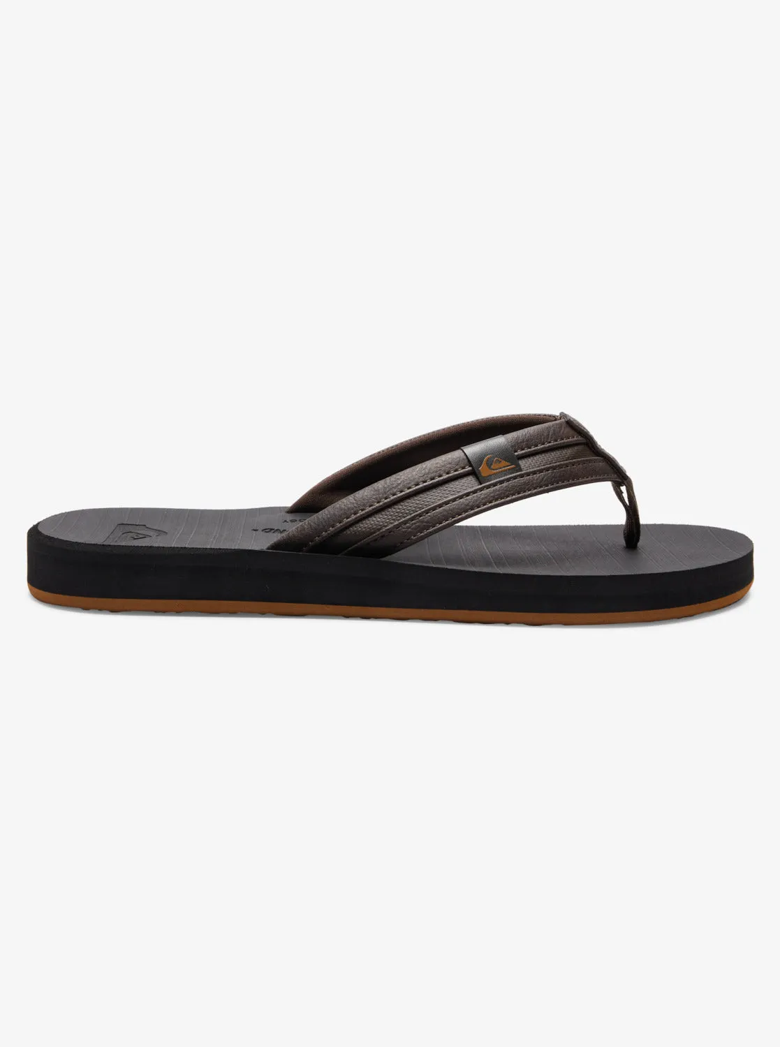 Carver Squish Sandals - Brown/Black/Brown sold by Quiksilver product image thumbnail 2