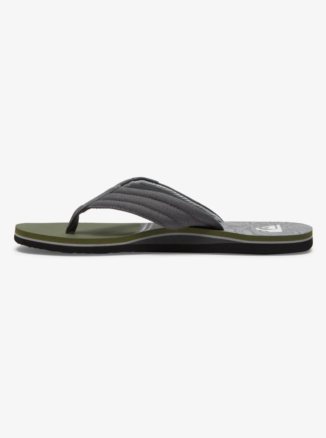Molokai Layback Sandals - Black/Green/Grey sold by Quiksilver product image thumbnail 3