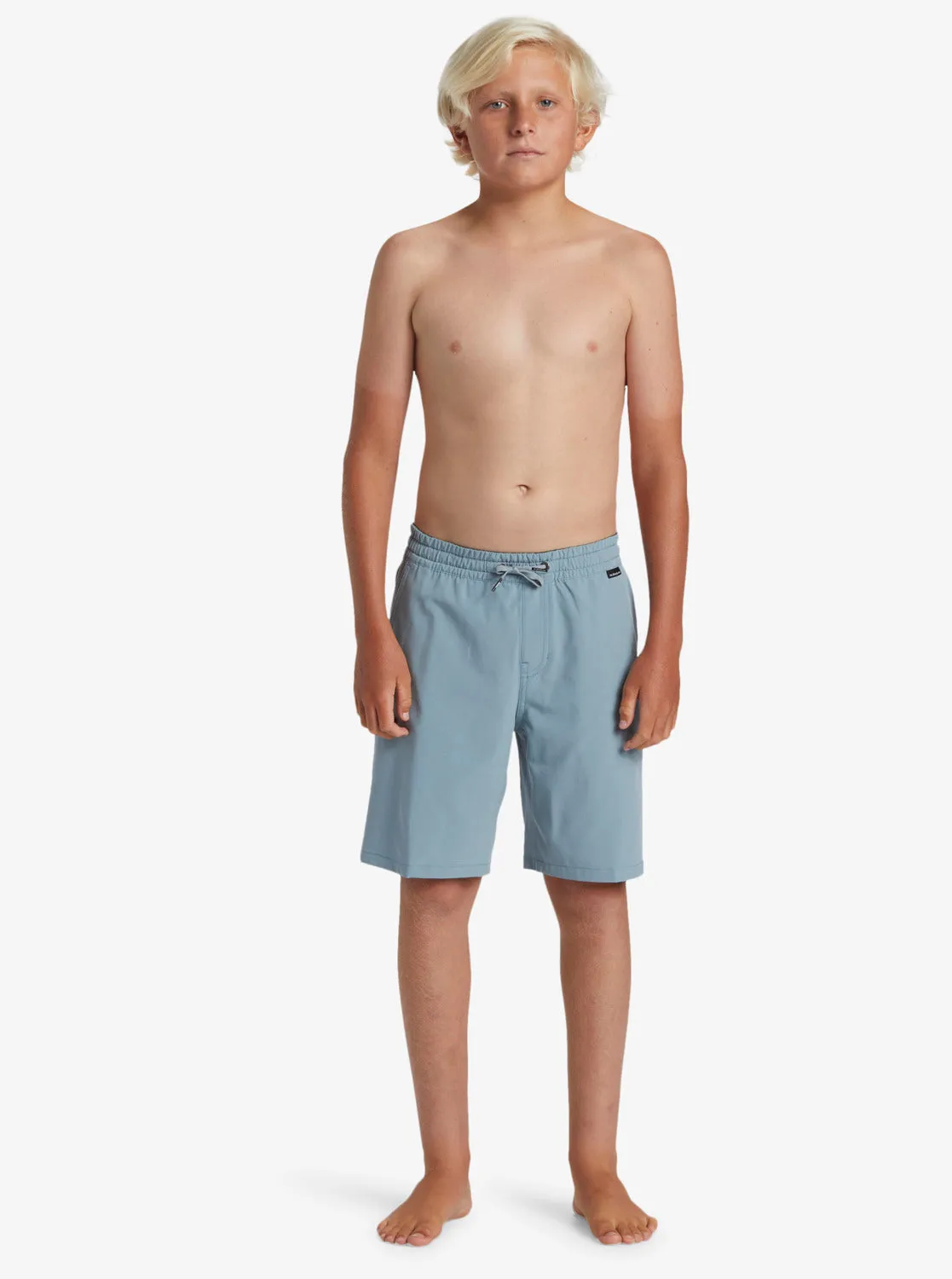 Boys 8-16 Taxer Amphibian 17" Hybrid Shorts - Cadet Gray sold by Quiksilver product image thumbnail 4