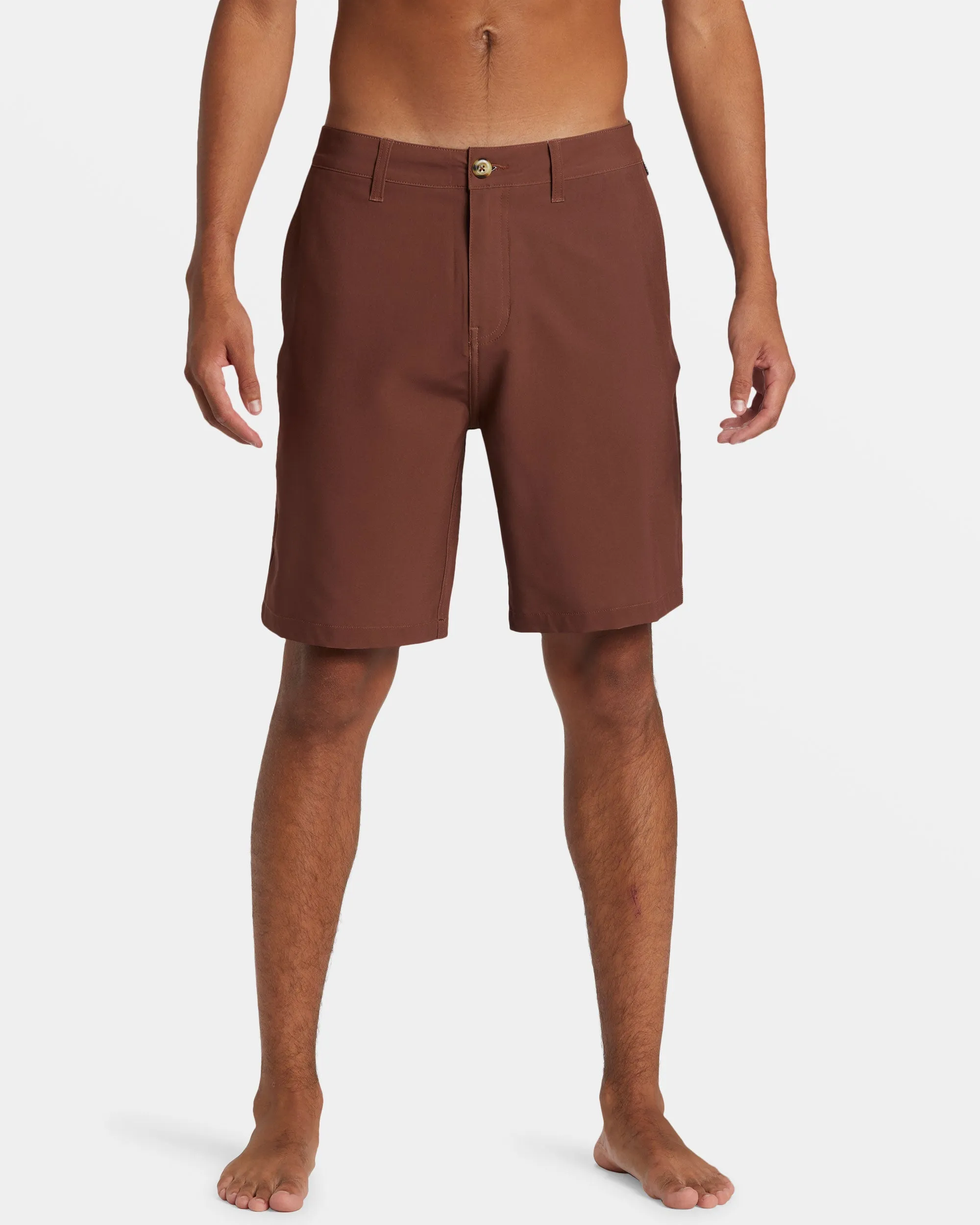 Union Amphibian 20" Hybrid Shorts - Brown Stone sold by Quiksilver