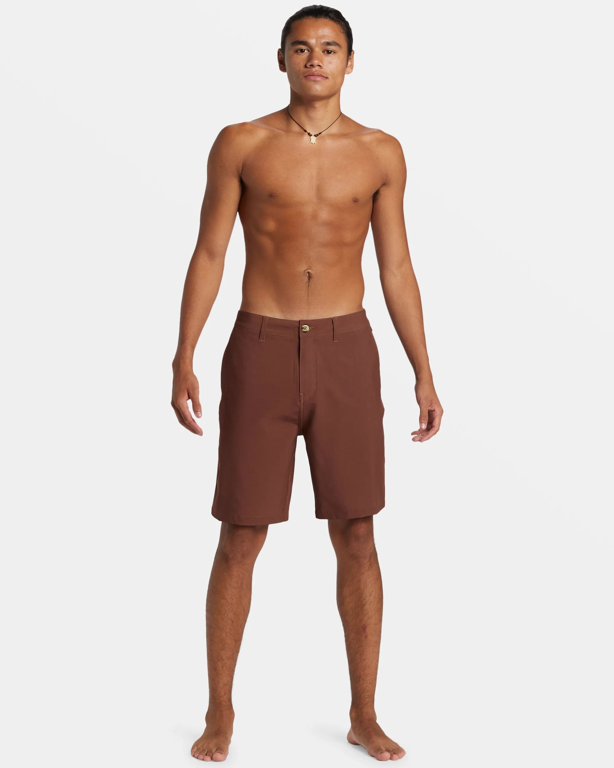 Union Amphibian 20" Hybrid Shorts - Brown Stone sold by Quiksilver product image thumbnail 3