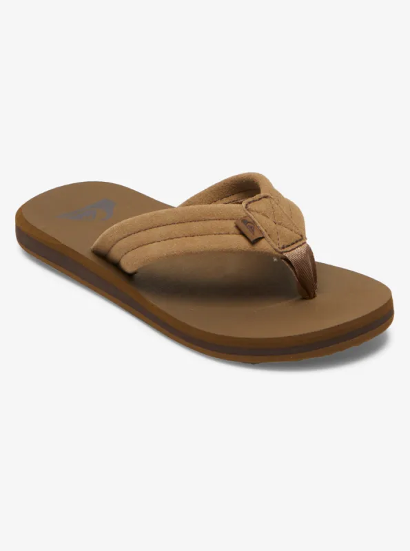 Boys 8-16 Carver Suede Core Sandals - Tan 1 sold by Quiksilver