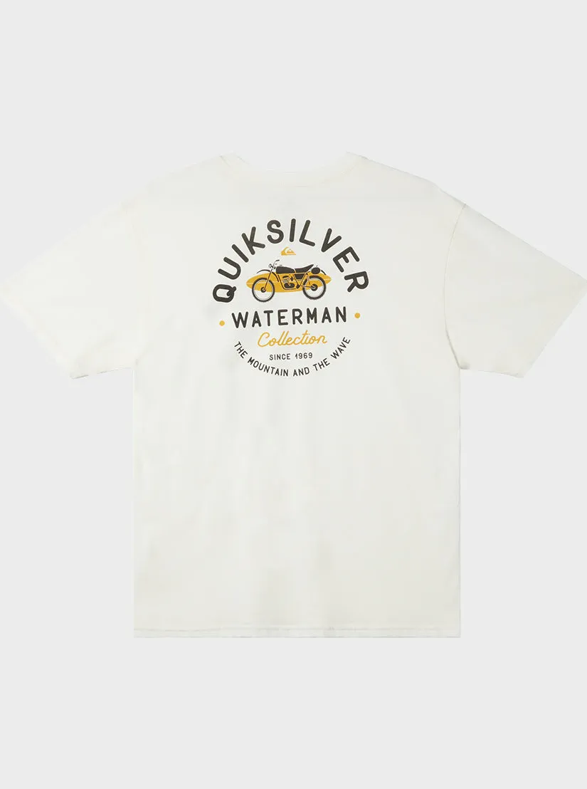 Waterman Open Air T-Shirt - Snow White sold by Quiksilver