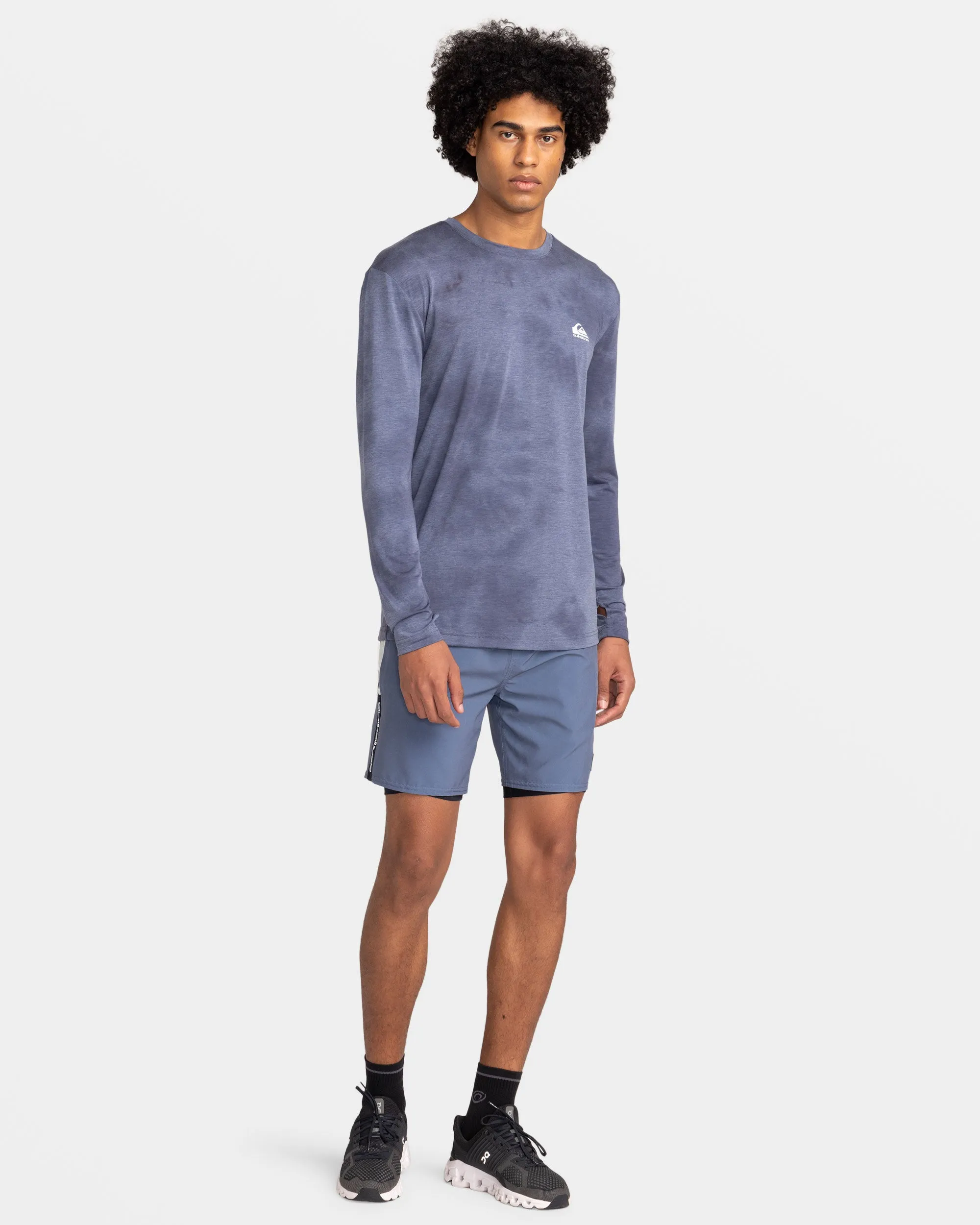Coastal Run Long Sleeve T-Shirt - Coast Run Ls Vintage Indigo sold by Quiksilver product image thumbnail 3