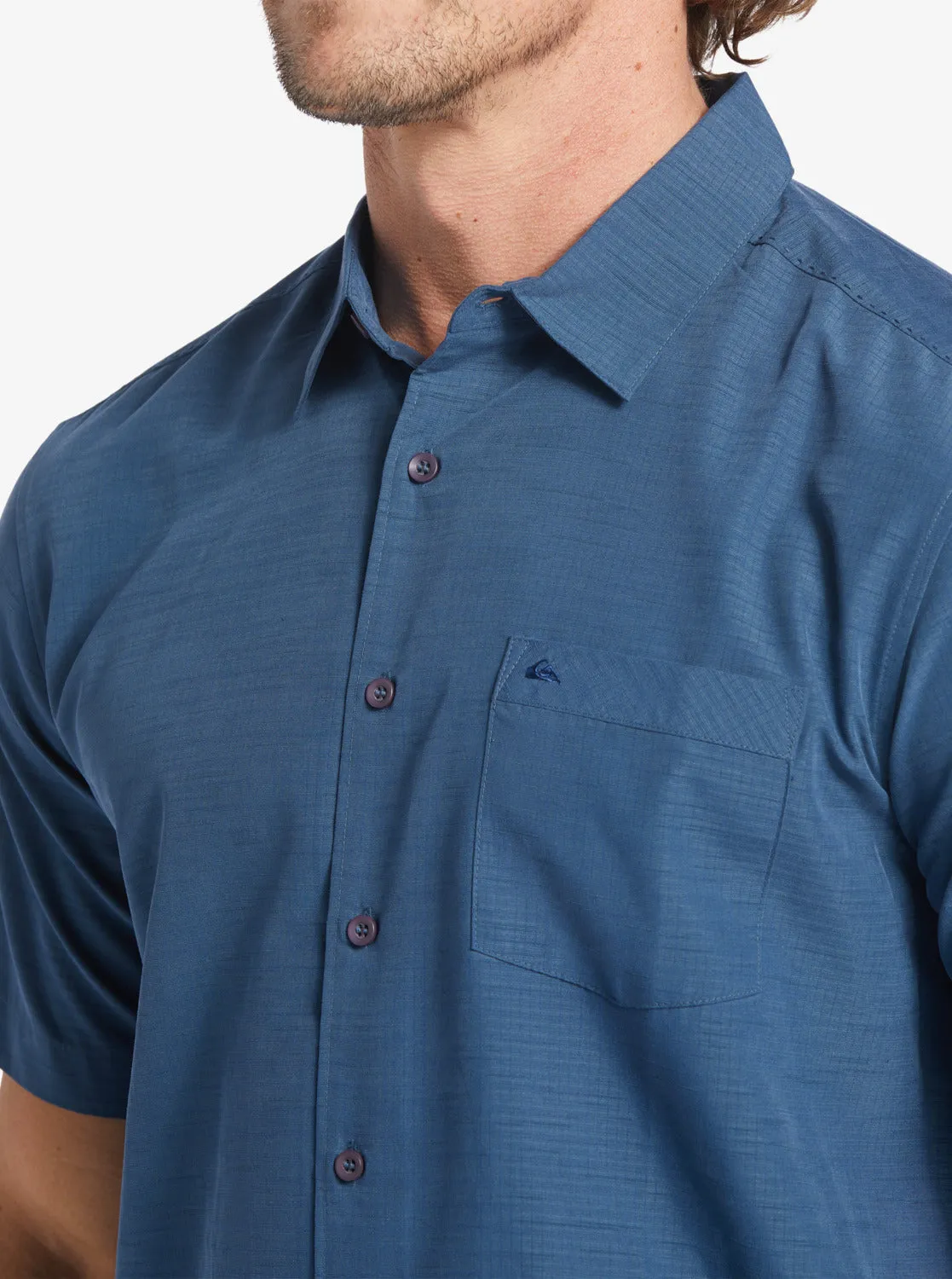 Waterman Centinela Premium Anti-Wrinkle Shirt - Midnight Navy Centinella sold by Quiksilver product image thumbnail 5