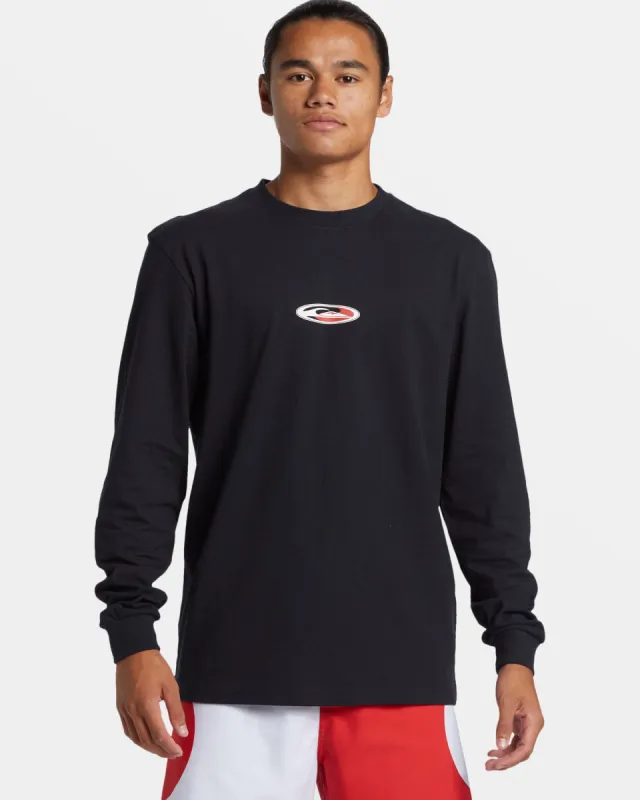 Griff Long Sleeve T-Shirt - Black sold by Quiksilver