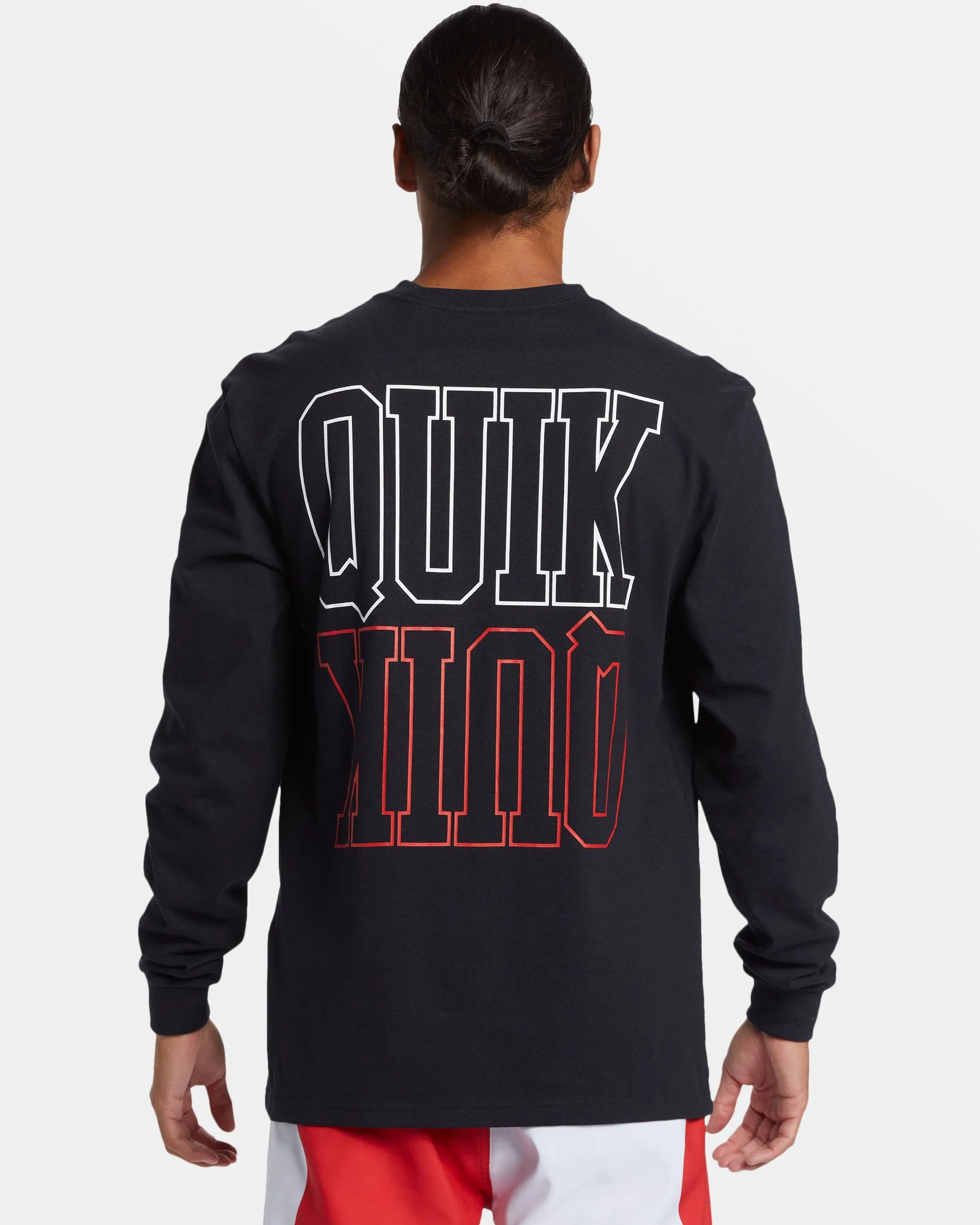 Griff Long Sleeve T-Shirt - Black sold by Quiksilver product image thumbnail 2