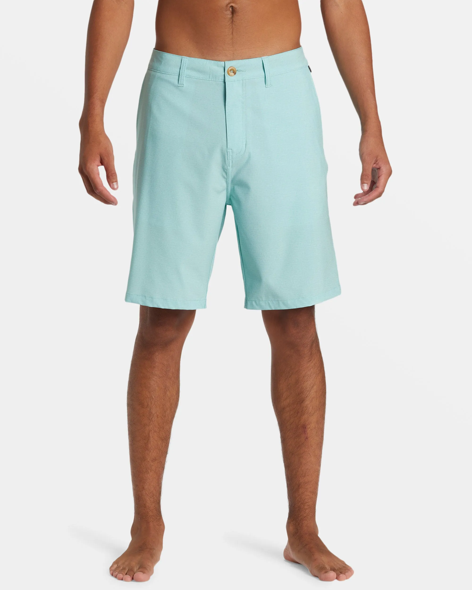 Union Heather Amphibian 20" Hybrid Shorts - Aquifer sold by Quiksilver