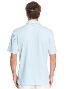 Waterman Water Short Sleeve Polo Shirt - Dusty Blue sold by Quiksilver