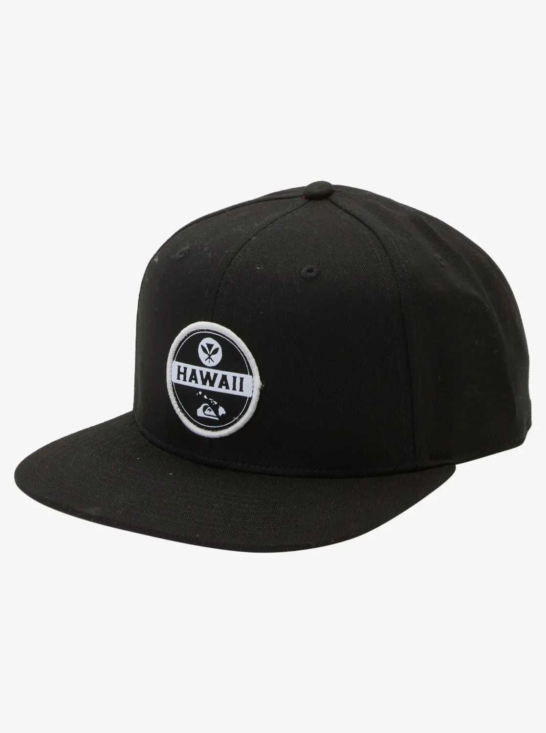 Hawaii Rooted Snapback Hat - Black sold by Quiksilver
