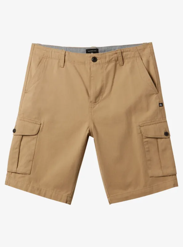 Crucial Battle Cargo Shorts - Khaki sold by Quiksilver